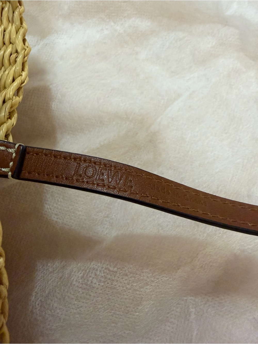 Loewe Shell Paula’s Ibiza Collection Woven Basket Bag Tote - Picture 6 of 12